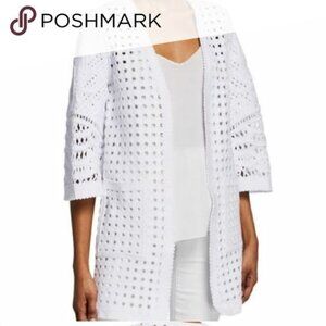 NWT Kobi Halperin Jillian Basket Weave Cardigan